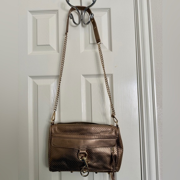 Rebecca Minkoff Mini MAC Perforated Leather Crossbody - Picture 3 of 8